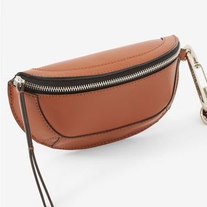 Isabel Marant Cognac Leather Pouch. Excellent Condition.